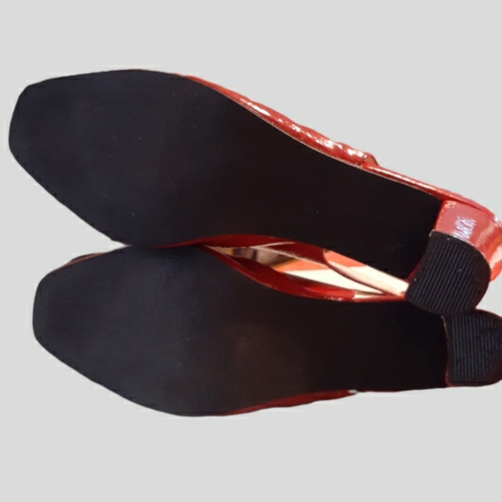 Bellini,Burgundy Sandals - Picture 4 of 7
